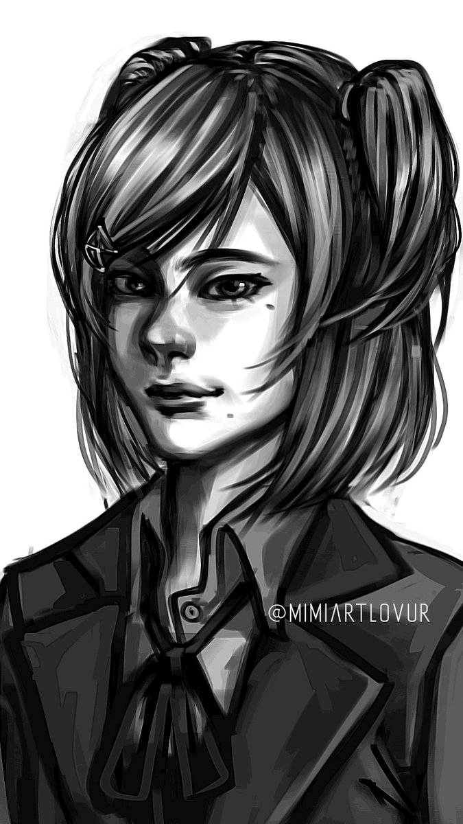 Lili65err's tweet photo. Ddlc portraits #ddlc #DokiDokiLiteratureClub https://t.co/2XDbmNdEux