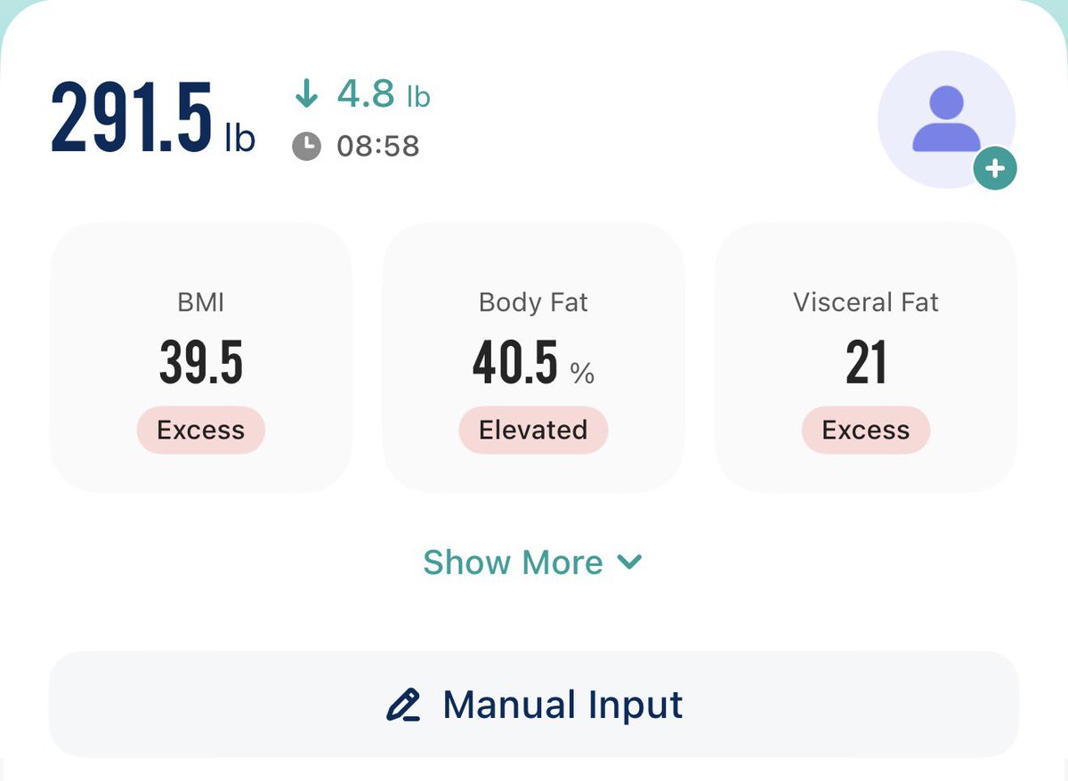 CodexSaber's tweet photo. Posted about this on my Facebook and forgot to put something here

Started just over 2 months ago on Zepbound. And I will honestly say this is the lightest I’ve been in over 10 years

19.5 down, a lot to go but it’s progress https://t.co/oi3sWqWHbS