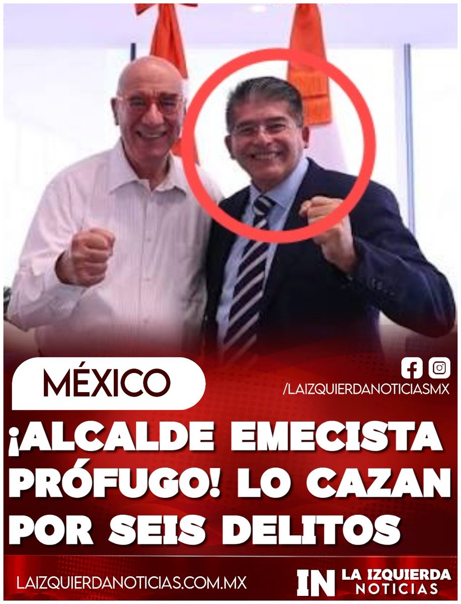 IzqNoticiasMx's tweet photo. ¡UNA FICHITA! El alcalde emecista de Paraíso, Tabasco, Alfonso Baca, ya se dio a la fuga. La FGR lo buscan por 6 delitos entre ellos, posesión ilícita de hidrocarburos, posesión de narcóticos, portación de armas de fuego y desvíos de recursos. Aunque negó las acusaciones, no regresó a sus funciones y el cabildo designó a María Elisa Hernández Flores como nueva alcaldesa.