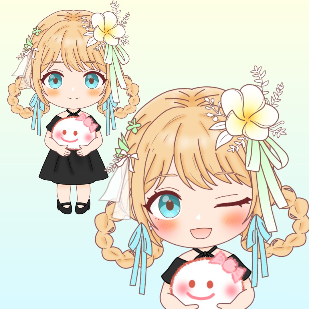 MOTCH_Game's tweet photo. もっちのミニキャラを
イラスト～モデリングまで自作してみました🥳
時折、配信に登場予定です🎶
子供みたいで童心にもどって
ゲームできそう😂
明日ドラクエ10をプレイしながら
お試しで使おうと思います🎮
よかったら遊びにきてください🌈
配信リンクは明日セルフリプにて😊
#ゲーム実況 #イラスト https://t.co/31nZGUYT6o