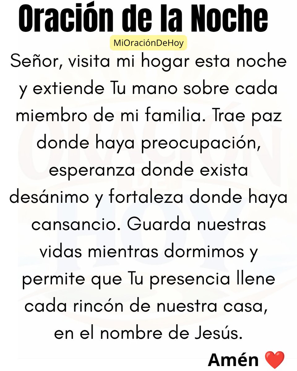 mioraciondehoy's tweet photo. Feliz Noche 🙏❤️ https://t.co/g9b9EqD3uW