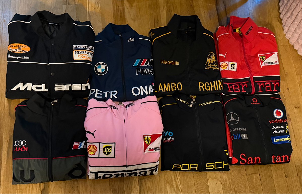planetaryum23's tweet photo. What if BINI with F1 jackets? Say no more, of course they all get one. 

I hope you all like it 
@bini_aiah @bini_colet @bini_maloi @bini_gwen @bini_stacey @bini_mikha @bini_jhoanna @bini_sheena 

I may not be able to be present in the events but I’m always supporting from afar 🤍