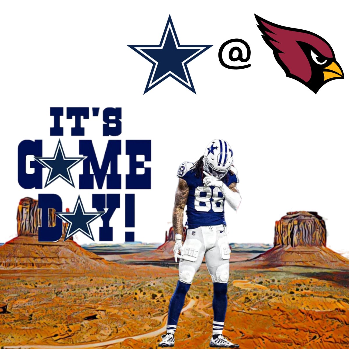 bidkarmty's tweet photo. Let's Go Cowboys!
#DallasCowboys 
#NFL Preseason #DALvsAZ https://t.co/aW7Epd5147