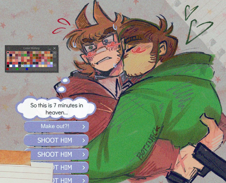 rotsnack's tweet photo. makeout??? #eddsworld #baconcola https://t.co/Rl5YzUjb4w