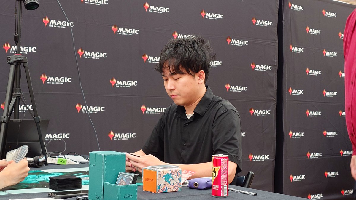 MtgBigmagic's tweet photo. 【MTG】BIG MAGIC LIVE Vol.15「BMOレガシー#01」
準決勝 Takahiro Ikeda VS Kouhei Yagi 配信中です！
#BMOpen

🔽YouTube
https://t.co/lRzwOgUX9i https://t.co/vXOV5EKbnC