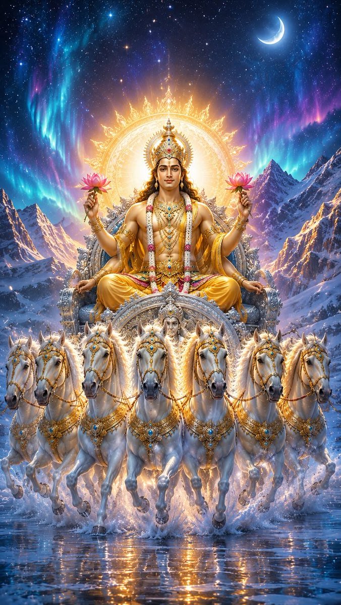 Arunk750's tweet photo. ॐ सूर्याय नमः ☀️🙏

मैं प्रकाश, ऊर्जा और जीवन के आधार भगवान सूर्यदेव को नमन करता हूँ।

प्रातःकाल सूर्यदेव का स्मरण मन में सकारात्मकता, आत्मविश्वास और नई ऊर्जा का संचार करता है।
सूर्यदेव की कृपा सभी पर बनी रहे। 🙏

#सूर्यदेव #सूर्य_मंत्र #ॐसूर्यायनमः https://t.co/wPN0UCLMsv