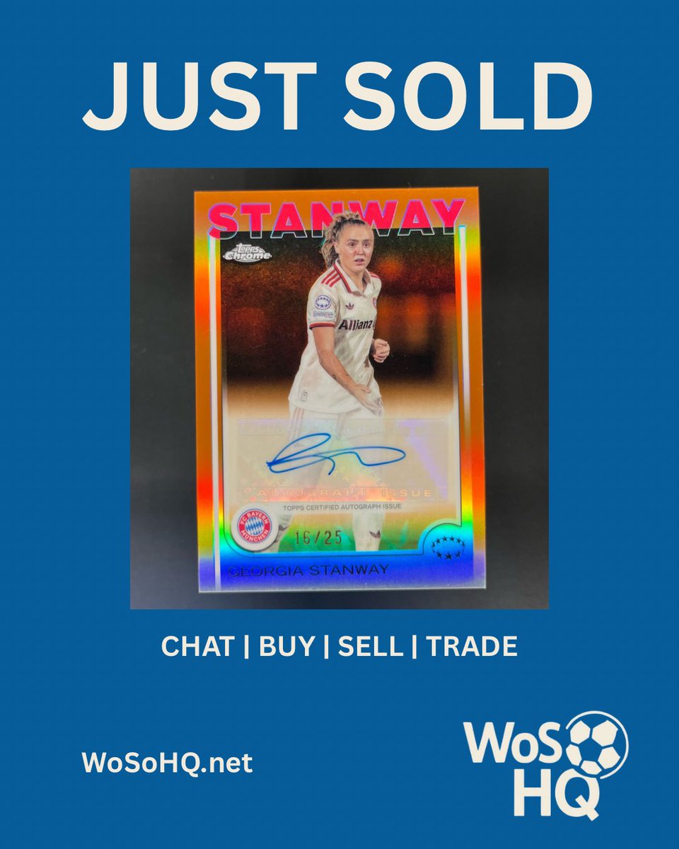 WoSoHQ's tweet photo. Recent sales in the WoSo HQ marketplace! Looking to add some awesome WoSo cards to your collection? Stop by and check out over 4,000 listings today! https://t.co/YmaFJ9QSZ0