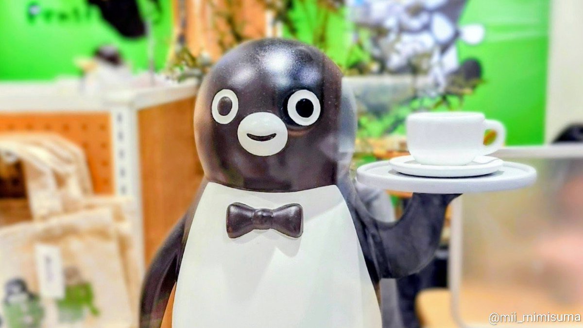 mii_mimisuma's tweet photo. フォロワーさん、おはようございます🐧

今日の朝食は、『Suicaのペンギンベーコンたまごパンケーキセット(土日祝限定)』🥞🍴

もちもちのパンケーキ生地に、ベーコンとたまごペーストを乗せて食べると甘じょっぱくてたまりません♪

朝からおいしい&amp;かわいいで癒されたよ✨

📍Penstaエキュート上野店 https://t.co/pvAcLxB8QA
