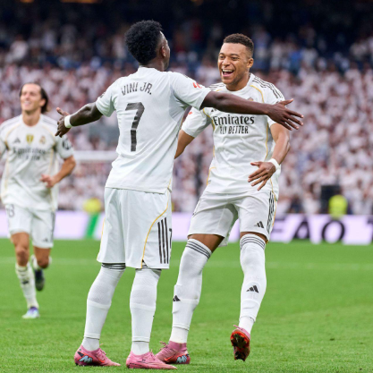 scrupulousblog1's tweet photo. José Mourinho’s Real Madrid era is officially underway — and what a way to start! 🤯

Carlos Espí scores in the 90th minute to seal a 2-1 win over Espanyol.

The Special One is back. 👀⚪

#RealMadrid #Mourinho #LaLiga https://t.co/QEfSRTxSA1