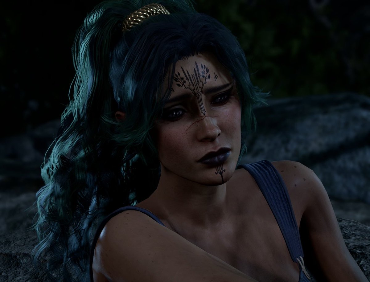 thanoss47's tweet photo. @dressltwt Gwenevyra my most recent and tbh favorite durge <3 https://t.co/CMTwnS1Yl8