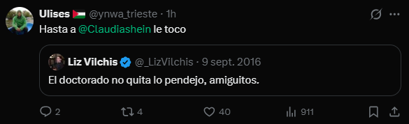 Ar1zZ17's tweet photo. Díganme "ojete" si quieren, pero no saben cómo disfruto la chinga que le están parando a Liz Vilchis(mosa) por la serie de tuits miserables que ha escrito. Nadie que piense así merece un gramo de empatía, sino por el contrario, merecen ser exhibidos y señalados. 
Esto es Morena👇🏼👇🏼