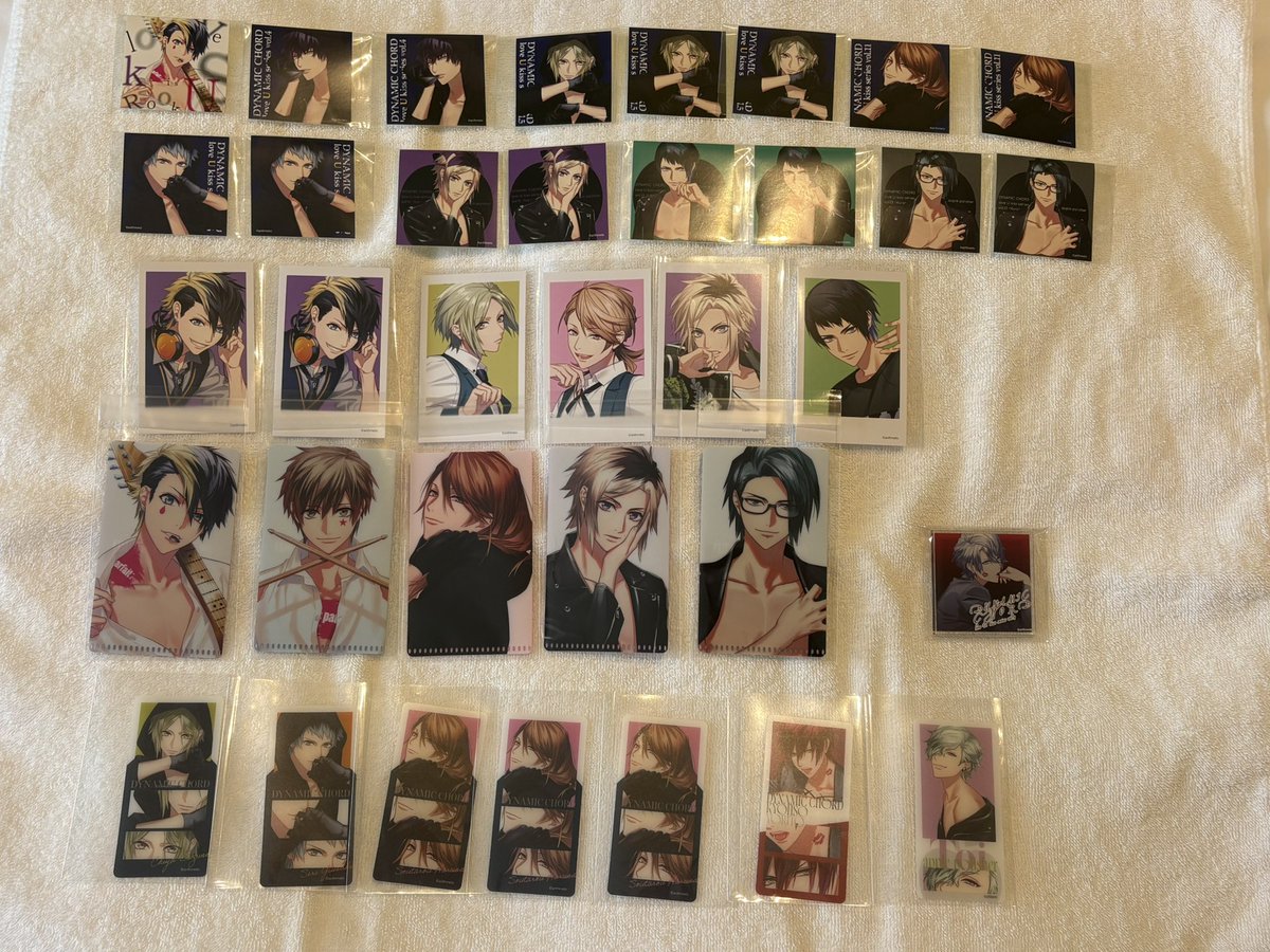 c_haru1831's tweet photo. 【交換】DYNAMIC CHORD ハニビ はにーしょっぷ出張版2026 特典 チェキ クリアファイル マグネット フォトグレイ アクカ

《譲》久遠・亜貴・朔良・千哉・宗太郎・芹・依都・優・NaL・UK・Toi・Kuro

《求》玲音

別イベント参加のため新宿手渡し不可🙏🏻
一部お声掛け中です
よろしくお願いいたします https://t.co/eXVM0Rbuge