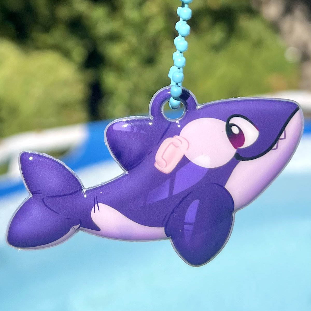 KiwiSodas's tweet photo. Pool toy charms available now! 🦈 https://t.co/R4sgw7RJts