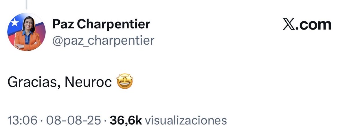 Immortal3P's tweet photo. Qué tienes que decir a esto, @paz_charpentier? (Parte III)

No, en serio... te cortaron el Internet, loca? Cada weá que se sabe es peor. Imagina tener de amigo a un conocido Kastbot mitómano, (financiado por otro mitómano internacional) y con prontuario por parricidio frustrado https://t.co/LIUAUzToHq