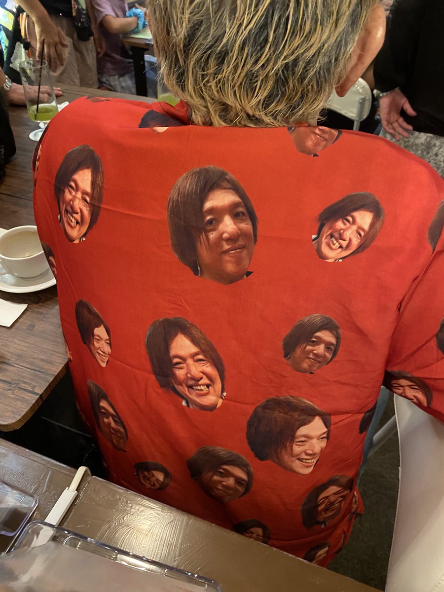 Masaki_chi's tweet photo. ファンの方の力作👕（笑）

…超エモい🤣🤣

ありがとうございます🥰 https://t.co/eBsZG0Y70S