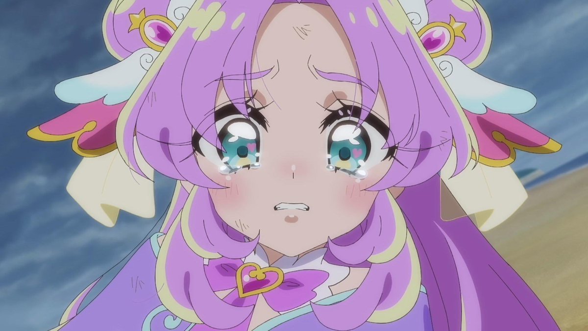 xyzmouatoganai1's tweet photo. くれあさんに救ってもらい、るるかの力になりたい！と言ってたあんなが、
結果的にるるかの目的の邪魔をした上に、くれあさんが記憶を取り戻す（大王になる）きっかけを作ってたという皮肉。

これに気づいてしまった時のあんなのメンタルがだいぶ心配。
#たんプリ #precure https://t.co/kcPo0s8WxV