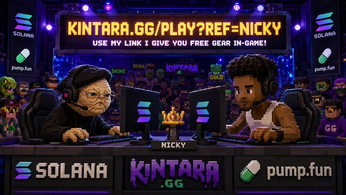 ni7ric's tweet photo. wen @playkintara was absolute bottomed it had more daily active users than your favorite app

check out the 30 days of work post by them on their profile, results are really hard to  believe

how many games have a ref-link system, let alone are true P2E?  I'll wait... 🏜️🎣

you dont have to split an atom to add features or  increase UX, just listen & ship like solana:Tqj8yFmagrg7oorpQkVGYR52r96RFTamvWfth9bpump 

watch what happens next. 
oh btw... BOUNCE 💹🚀