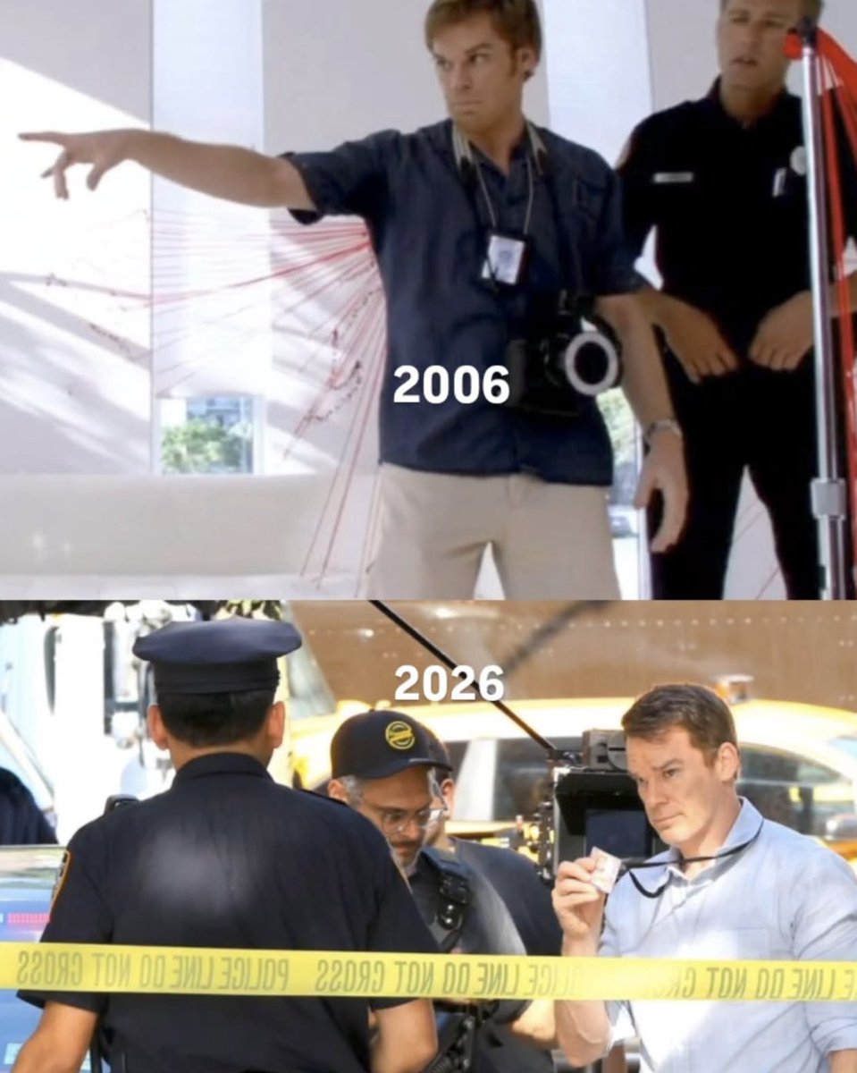 DrakoAfoa's tweet photo. 🤩 Dexter Morgan returning to forensics in Dexter: Resurrection Season 2 feels like the perfect return to the identity that defined him from the beginning. https://t.co/XUkyR0Saxf