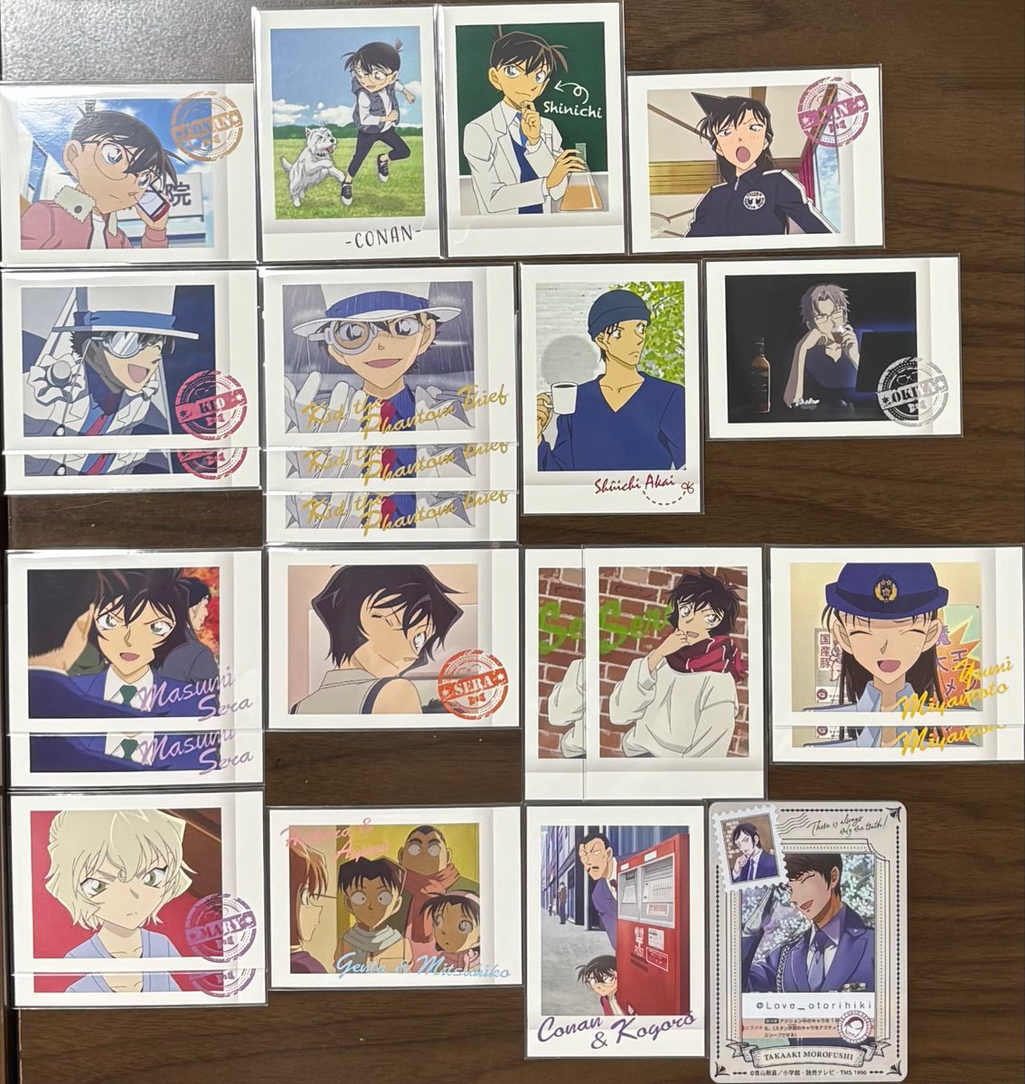 Love_otorihiki's tweet photo. 【譲渡/交換】
┊︎名探偵コナン┊︎ぱしゃこれ┊︎

(譲)画像1 ～6枚目

(求) 画像7枚目 >> 同異種 諸伏景光さん > 画像8枚目 or 91/枚➕送料

お手数おかけし大変申し訳ないのですが、画像9枚目にお取引条件記載している為一読お願い致します🥲🤍

お気軽にお声がけください🌷💭

⚠️初回様ltln必読 https://t.co/vk6IOaXV6H