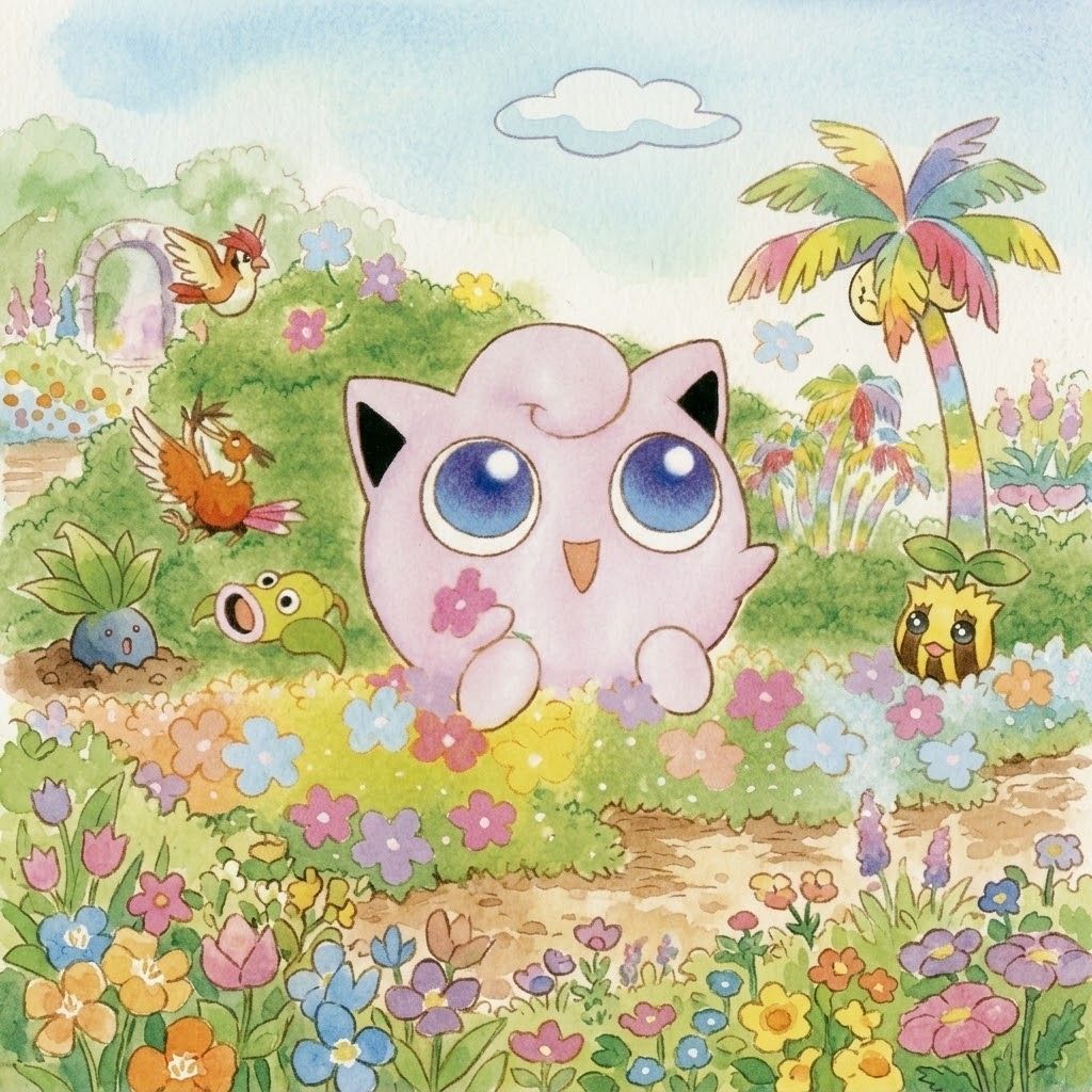 pokemonillus's tweet photo. Jigglypuff https://t.co/gxlE6plzz7