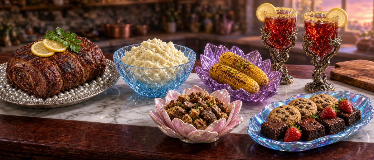 EtoileAniko's tweet photo. Anyone else want a nice meal tonight?
Couldn't help myself, made some food pics.
#AIart #AIArtist #AIArtistCommunity #FantasyAIArt #FoodArt #FantasyKitchen https://t.co/4oeT8dkxdq