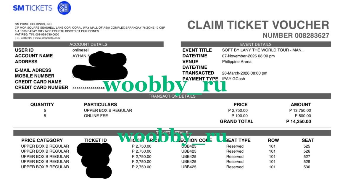 woobby_ru's tweet photo. WTS/LFB

Lany Day 1 (November 7) Philippine Arena

SRP + Online Fee
4 UBB Reg 425 (526-527) (529-530)
Rfs: Conflict Schedule

Not claimed pa po but can give pictures and video.

Meetup/Kaliwaan: SM Lucena, SM San Pablo City
If ship: 50% dp + 50% COD via LBC only!!! https://t.co/Zn0XdQTDOl