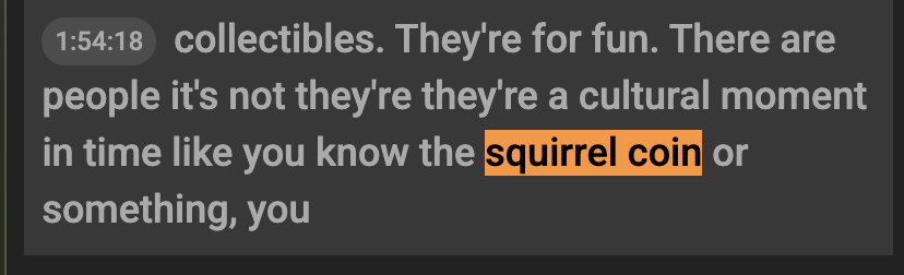 letsgetdevvy's tweet photo. Coinbase CSO (Chief Security Officer) just made up a memecoin called Squirrel Coin on a podcast with 10 MIL FOLLOWERS

PNUT is pumping this is the perfect deriv

https://t.co/blu520Dsl5 https://t.co/sgtzNTImhN