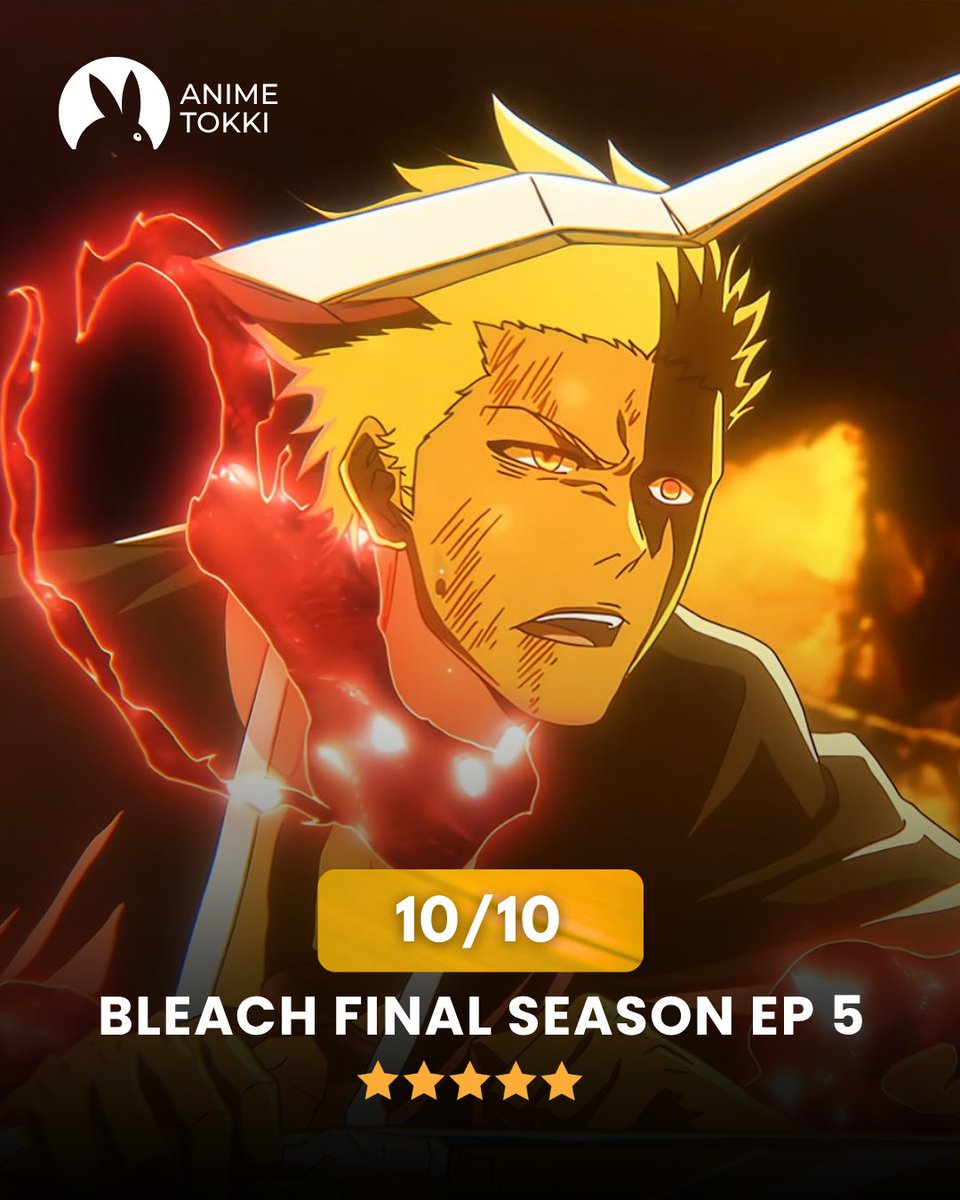AnimeTokki's tweet photo. 'Re:Zero' Season 4 EP 11 &amp; 'BLEACH' Final Season EP 5 made History as the First Anime shows in 9 years to achieve a Perfect 10/10 score on iMDb with over 10,000 ratings. https://t.co/TXqgAa9riB