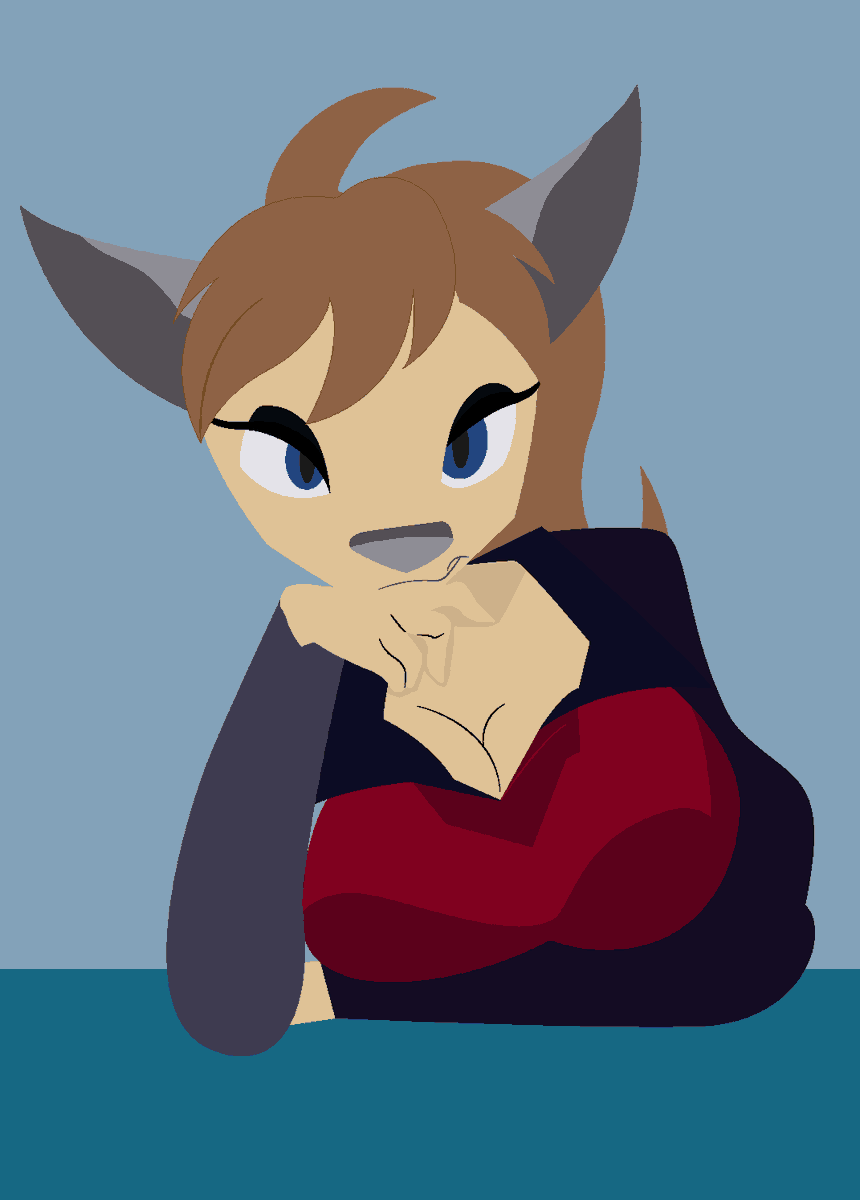 midnightart_96's tweet photo. @Ashley_WolfVt Ella es mi Oc Midnight, esta inspirada en el universo de Boku no hero academia, tiene cabeza, orejas y patas de zorro, pero su don es de dragón https://t.co/n89qzhpKnI
