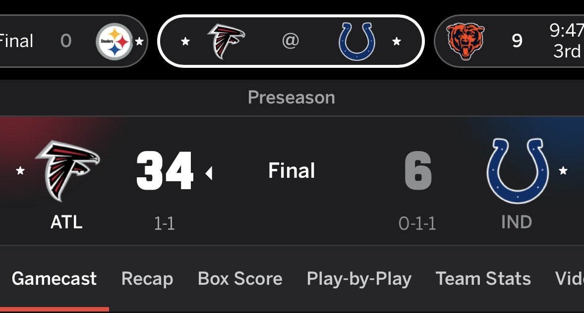 MotoSpedden's tweet photo. Crazy how the NFL preseason schedule played out. I'm now living in Atlanta and her favorite team is the @Colts. Why does this matter? Because 11 years ago we got #married. Now I'm still reeling from the #divorce four years ago 😔. I miss #EliMcSparin so much! https://t.co/mp3XYFO7Qk