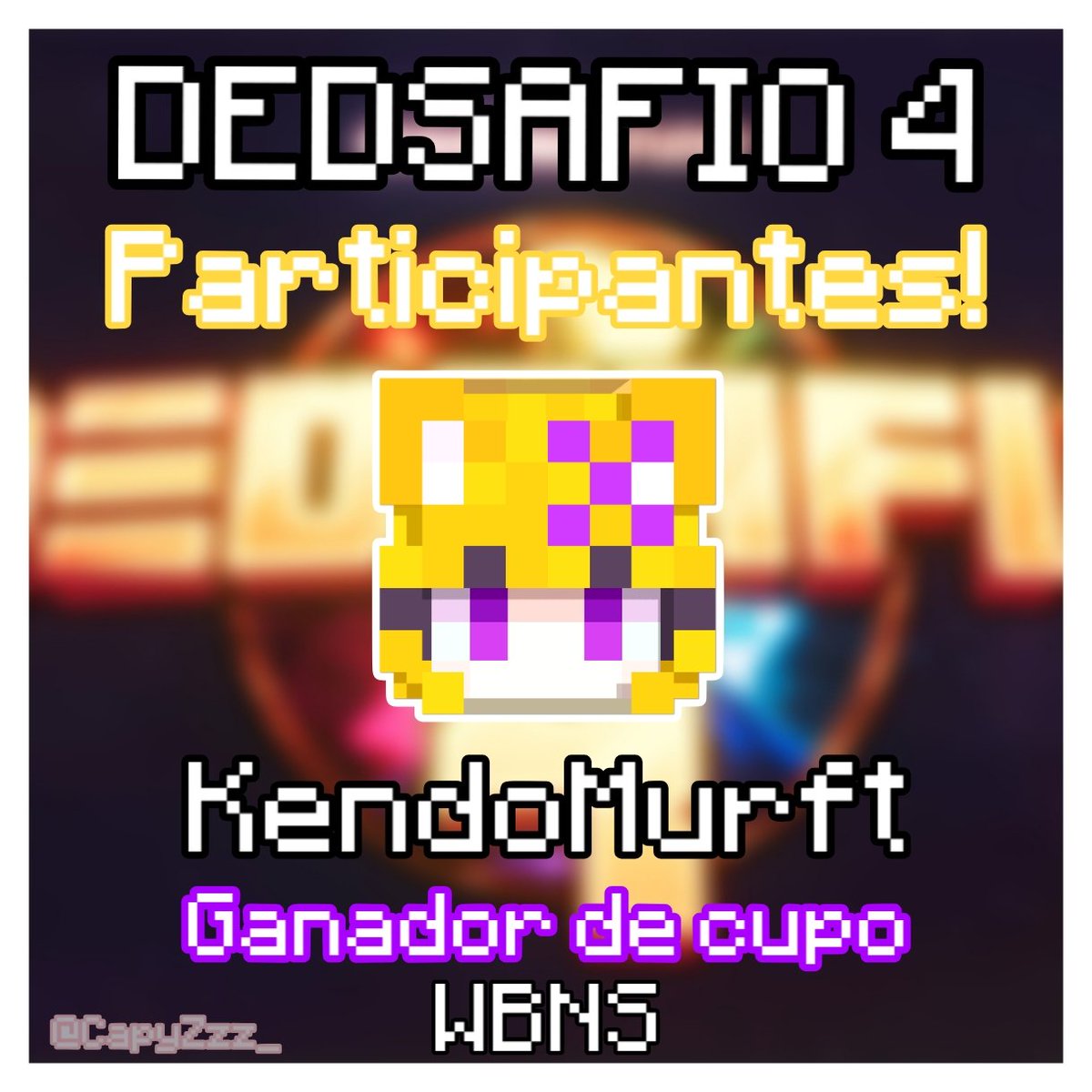 CapyZzz_'s tweet photo. Realmente lo logro... 🦊

-KendoMurft se vuelve un participante de DEDsafio 4! Ganando una dinámica del Ded siendo la persona con mas likes, así asegurando su cupo 💜 https://t.co/Y5Vfaaon9s