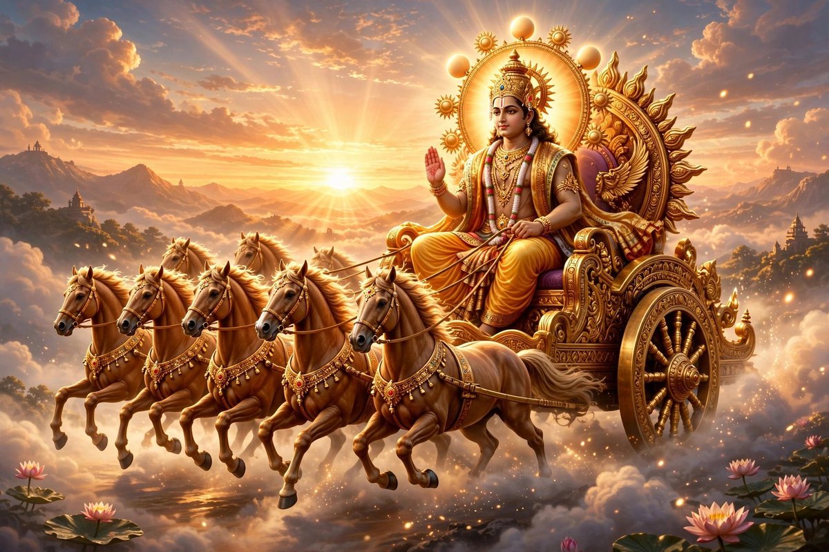 gauravkuma74126's tweet photo. Ek baar sab koi bole Bhagwan Surya Devta ki jai .#Sanatani #sunday #Sunrises #viralphoto #suryadevta #team_mahapanchayat https://t.co/Iq4opf1yFH
