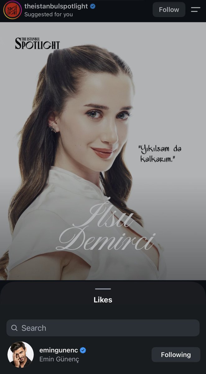 melixemsu's tweet photo. Emin always supporting İlsu no matter what Emin’s İlsu number 1 supporter what a supportive husband 😭❤️

#Ilsudemirci #EminGünenç #arafta https://t.co/4Prf8OheMq