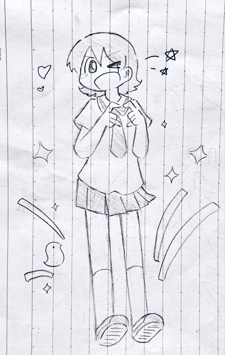 2222drawingcat's tweet photo. ゆっこ描いてたので載せる(っ ¨̮ )╮=͟͟͞͞𖤐
(※落描き) #nichijo  #日常 https://t.co/ciKuqLWohm