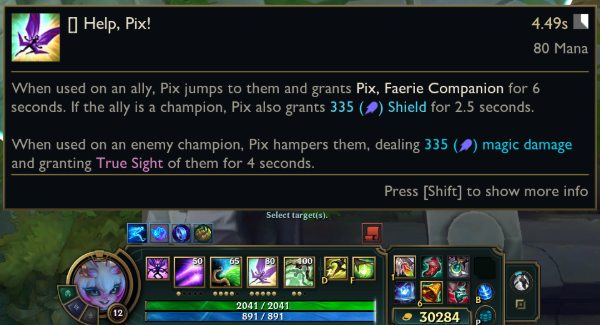 qwqpony's tweet photo. just tested the difference between heal &amp; shield lulu vs ap lulu builds and ap lulu gives 250 more shield why does no one build ap lulu we need more ap lulus https://t.co/KyVET9EEe3