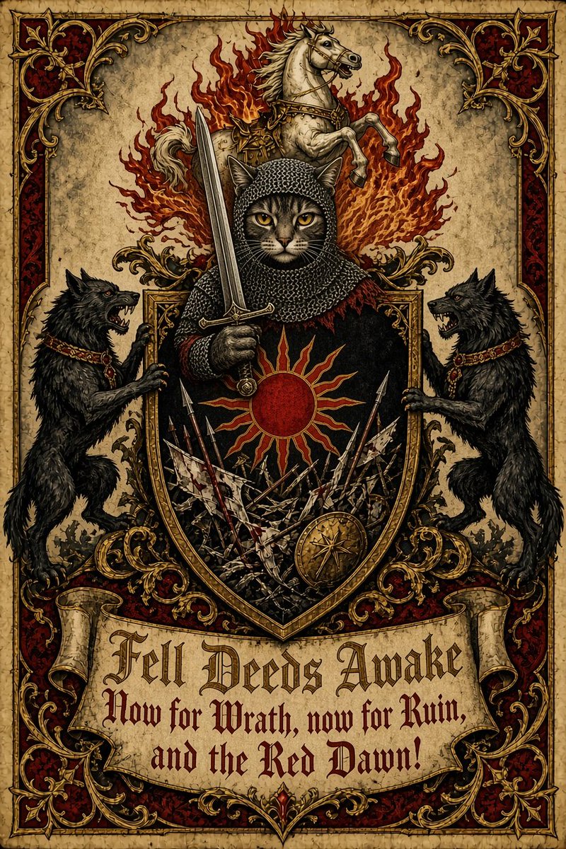 F3llDeedsAwake's tweet photo. Coat of Arms https://t.co/x1HDs6AWSl