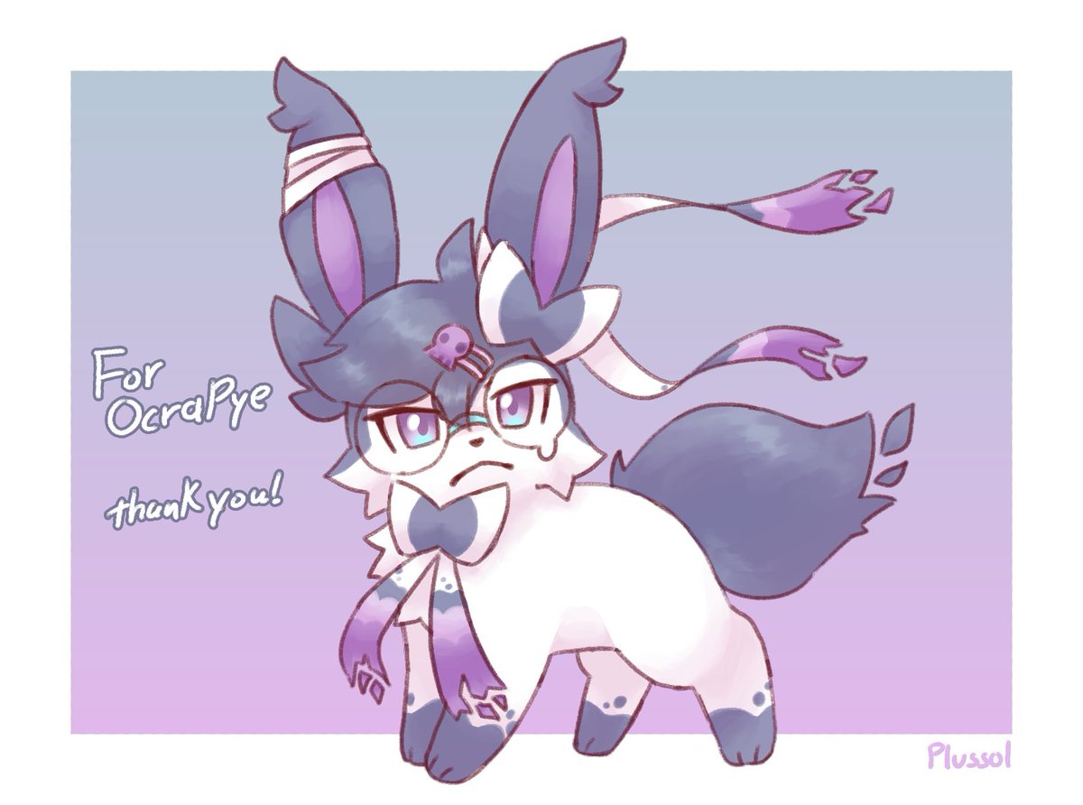 Plussol_'s tweet photo. [CM] Lil grumpy sylv https://t.co/uDl3w0AmYK