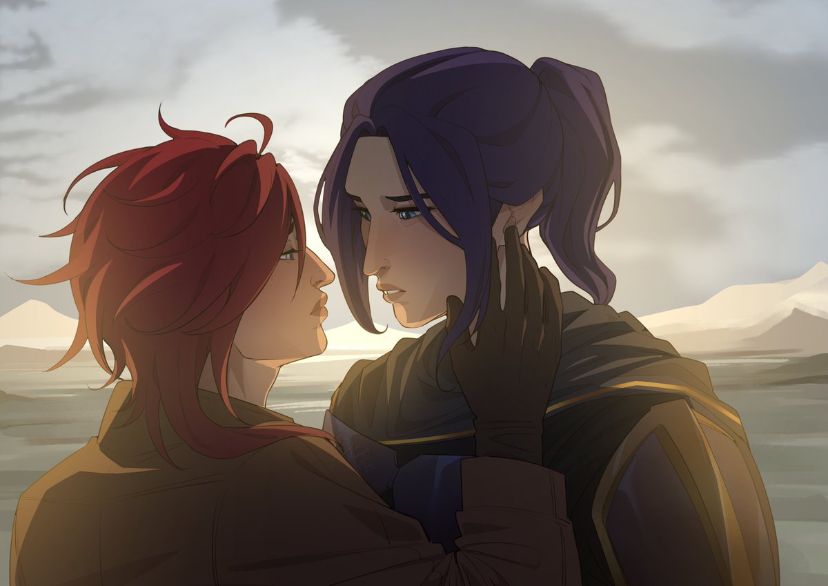 KOR_Vanguard's tweet photo. Chapter Two of my #CaitVi au fanfic, "Mandalore's Gambit" is finally complete!

HUGE thanks to @reimanticism for making this AMAZING commission for my fanfic!

#caitviau #ao3 #starwars 
#Mandalorian #caitviscifiweek 
https://t.co/9hwKCiTJWV https://t.co/iCFSYFnxaV