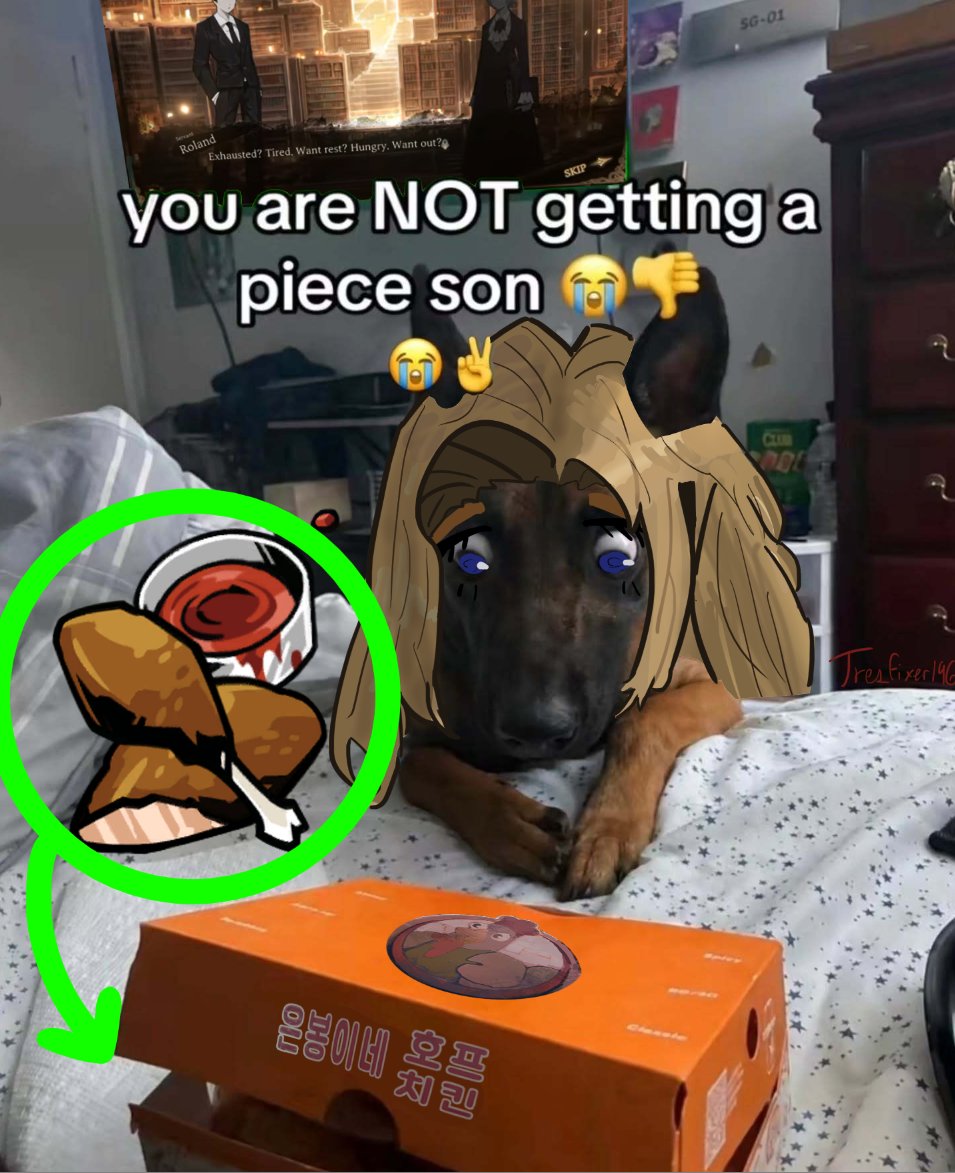 TresFixer196's tweet photo. Everytime I pick Hells Chicken https://t.co/9dVXgEeiGk