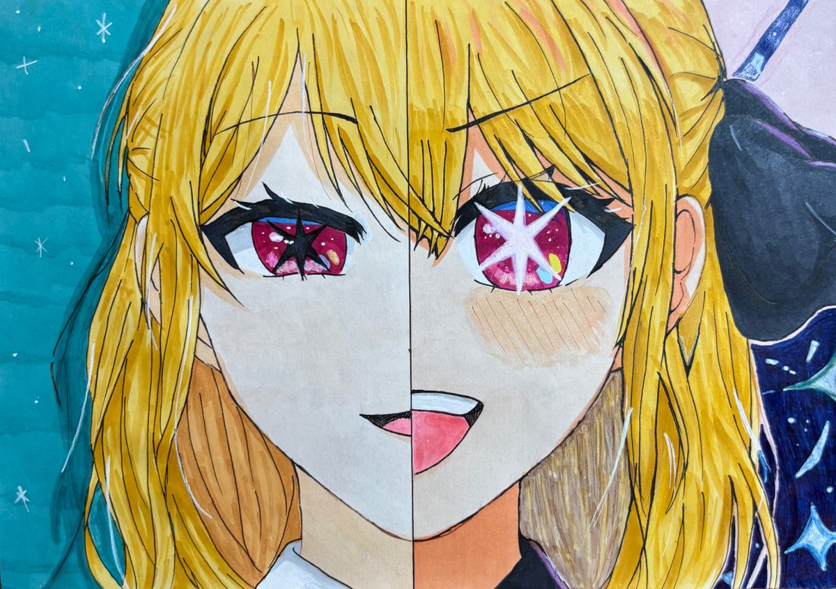 naru_desse's tweet photo. @sooootaaaaaaa 一番上手く描けた物です🙌 https://t.co/j22lSEF5wm
