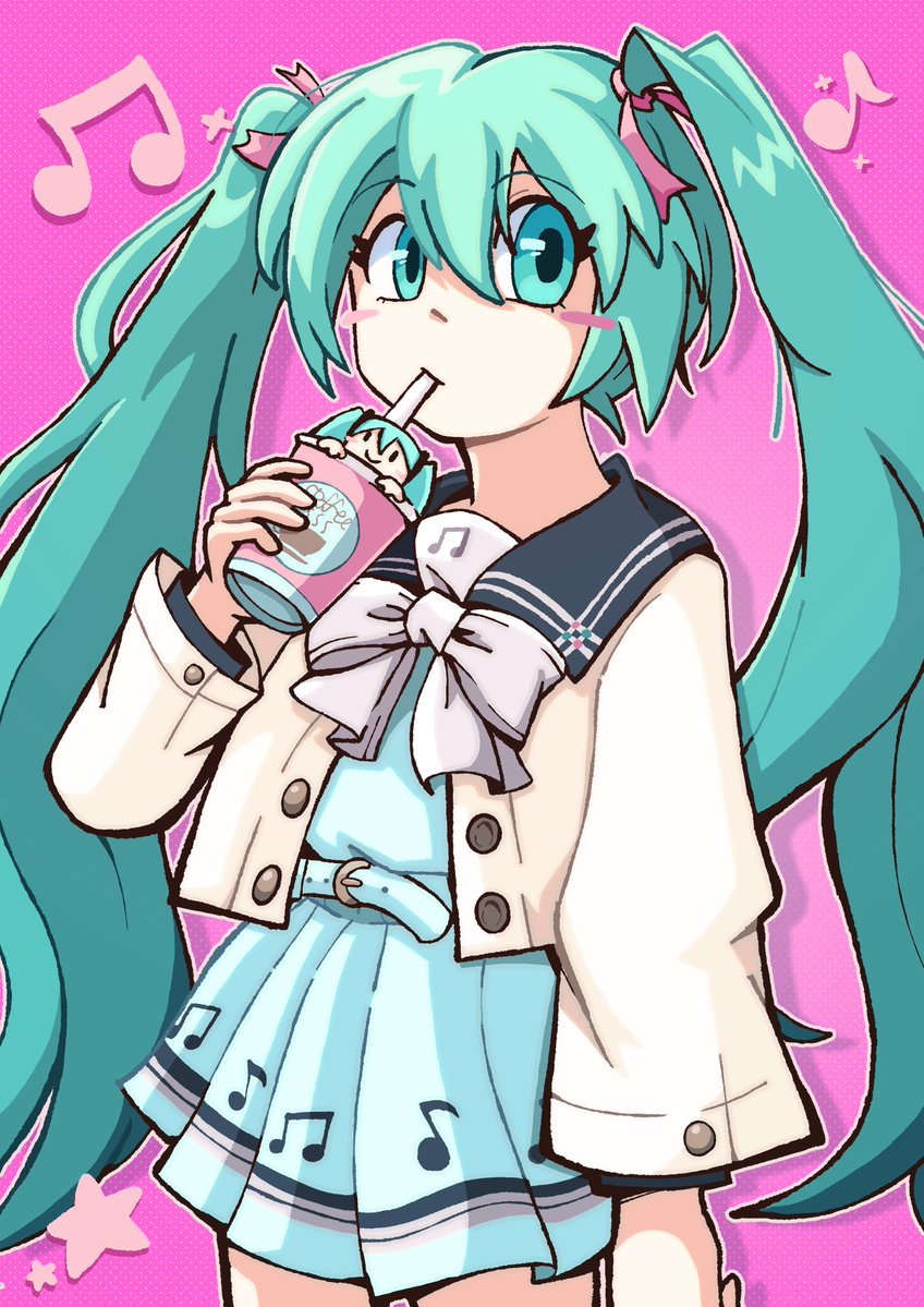 HillelArt's tweet photo. Sweet School Life 🩷🎀🩵

#HatsuneMiku #初音ミク https://t.co/qugcO3gPKi