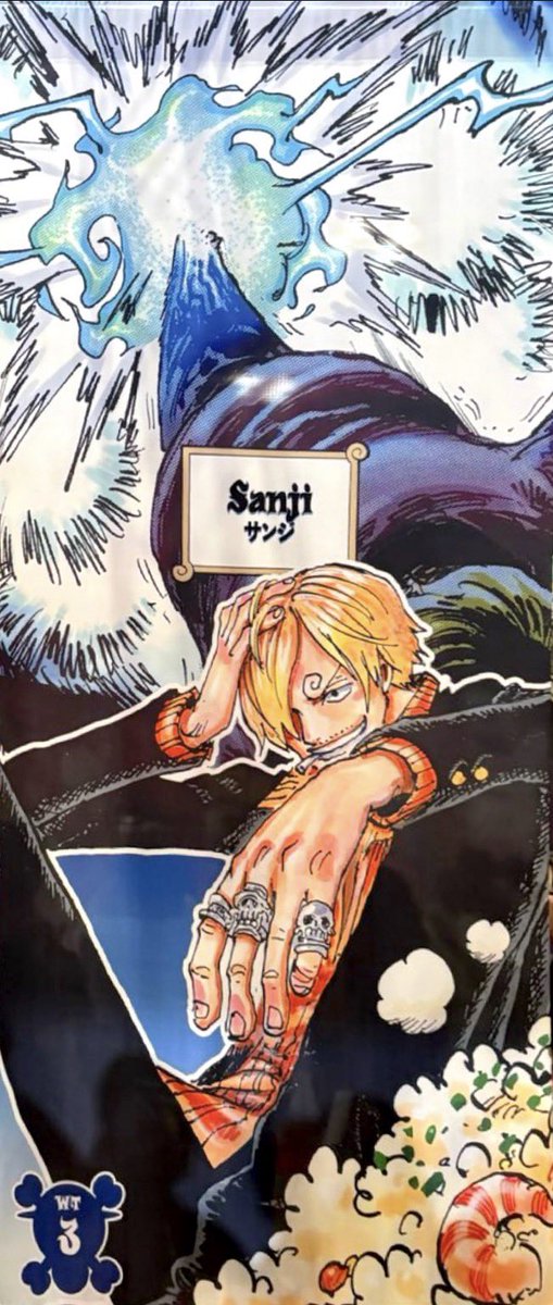 manganouA's tweet photo. 1・2・3！！！
#ONEPIECE_WT100 https://t.co/JmiRuv6G9P