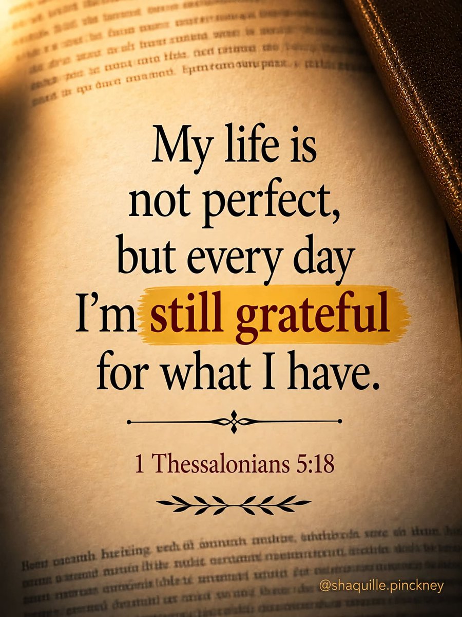 thompsonb2569's tweet photo. In every thing give thanks: for this is the will of God in Christ Jesus concerning you. 
- 1 Thessalonians 5:18 https://t.co/LVX1oYioDn