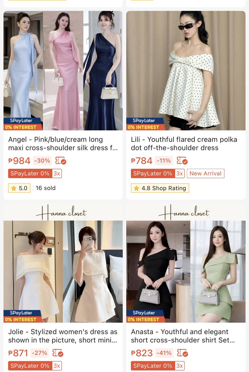 lifesgood143's tweet photo. SUPER GANDA NMAN NG MGA DRESSES NA TO! Huhu! 😭

https://t.co/YHt4eMDia0 https://t.co/W7qI3LRmBC