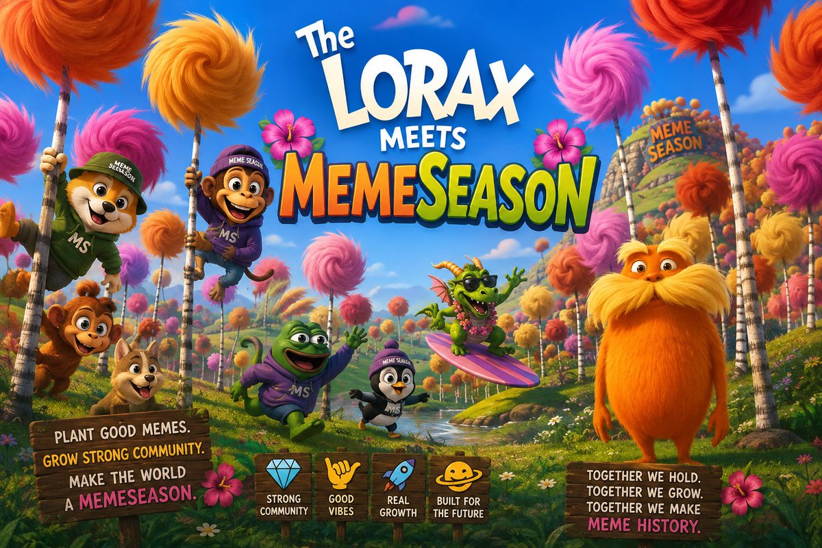 KyngWulf's tweet photo. Show Some Love to Lorax $Memeseason Fam https://t.co/bt48jC7Mve