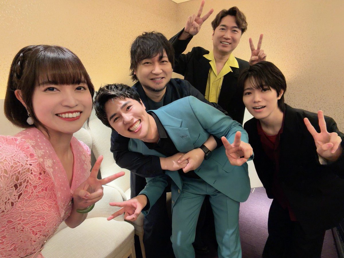 simba_tsuchiya's tweet photo. #アニメ幻水感想 

このハッシュタグ使って感想を呟くと、豪華なサイン色紙がゲットできるそうです！

2週間先行プレミアム上映の舞台挨拶！！！
たくさんの方がいらっしゃっていて、非常に嬉しかったです☺️ https://t.co/lOYFKkl77q