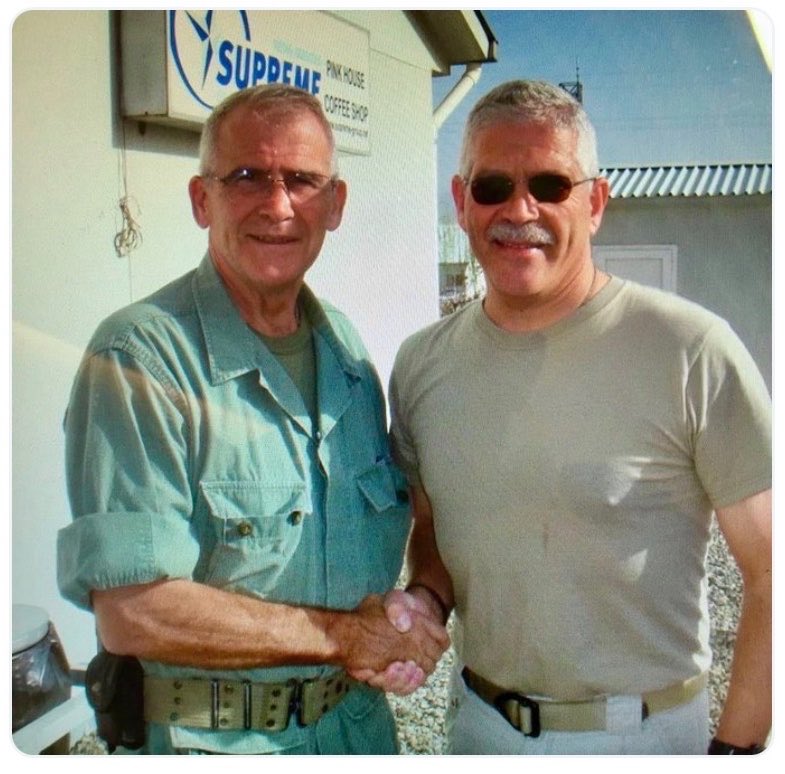 MorganC000's tweet photo. Part Two.

Enter Oliver North.

For anyone unfamiliar with Iran Contra, North was the National Security Council operative sitting in the middle of the covert arms network. Secret weapons sales to Iran, money routed toward the Contras, shredded documents, congressional testimony, convictions that were eventually vacated. Intelligence theater with North conveniently becoming its public face.

That is the interesting part about North. He repeatedly appears where covert operations, military power, intelligence, information management and public narrative intersect. He later became a television military commentator for Fox News, which is almost too perfect. The operative becomes the guy explaining the operation to the audience.

And here he is next to Paul Zeizel.

The psychologist who decades later becomes enormously influential in telling the public what was supposedly happening inside Lindsay Clancy’s mind.

What a remarkably small fucking world.

And one final coincidence for the collection:

Oliver North’s mother’s maiden name?

Clancy.