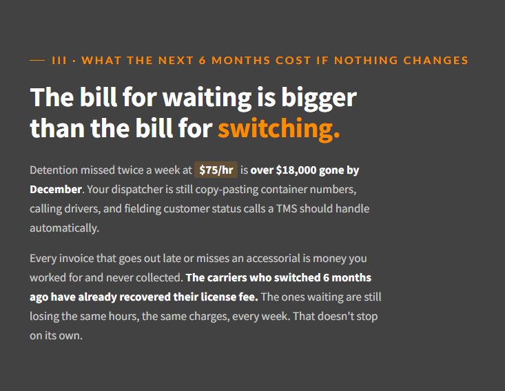 DrayMateTMS's tweet photo. Manual invoicing loses 1–2% of revenue in drayage. 
DrayMate's automatic billing system makes it easy with just three simple steps:
- auto-adding your rates,
- validating extra charges,
- auto-sending invoices by email.

Schedule a free demo: https://t.co/lK827ueonm https://t.co/TPW5GSy4sK