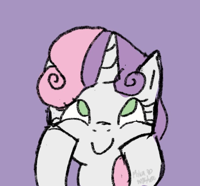 gamershyyy's tweet photo. hello sweetie belle nation #mlp https://t.co/ar0cWEC11M