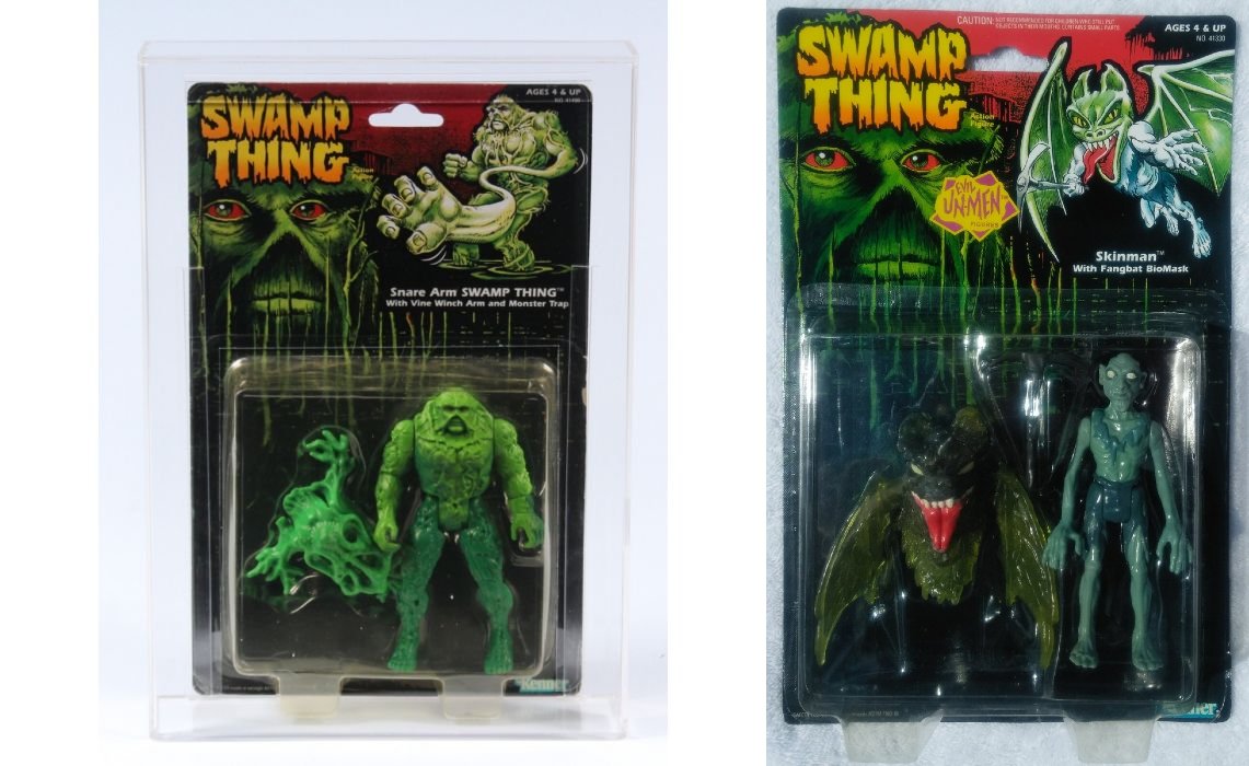 HowringMutant's tweet photo. @HowlingAnderzin The reason why I followed you was your profile photo.

These were my favorite Swamp Thing toys.

It's a comfort thing because I'm a faggot. https://t.co/zZxEWkz5K6